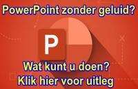 Geluidsprobleem